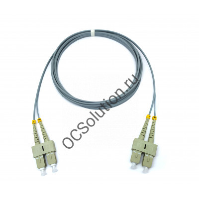 ШОС 2x2,0-MM/62,5-2SC/PC-2SC/PC-3m-LSZH